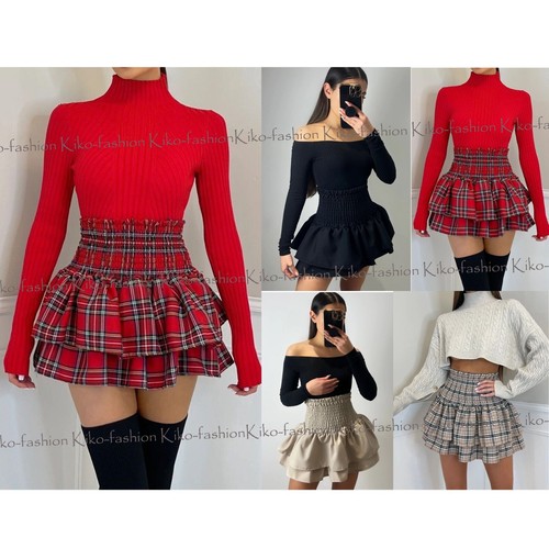 Ladie frill mini rara skirt - ladie,
