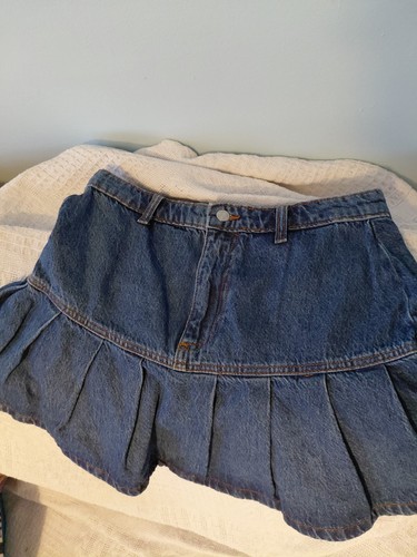 Denim women ruffle lace - denim,