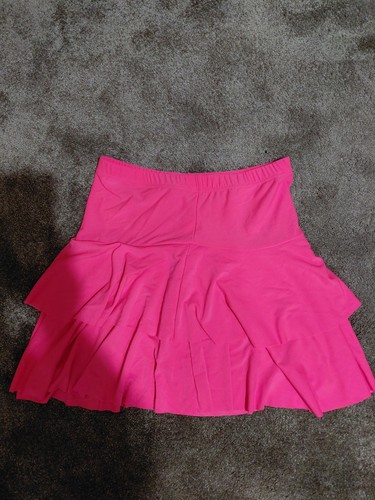 80s retro neon skirt - neon,