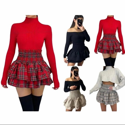 Ladies frill mini - frill, skirt