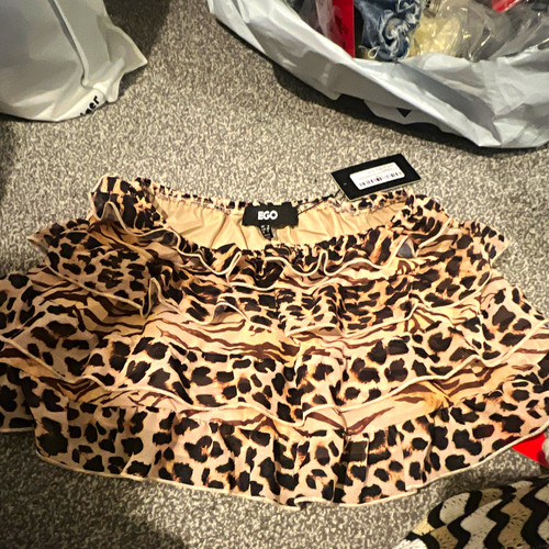 Ego brown leopard animal - ego, print