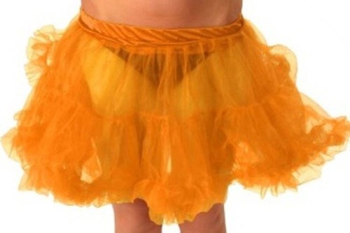 Tutu skirt orange - ra,